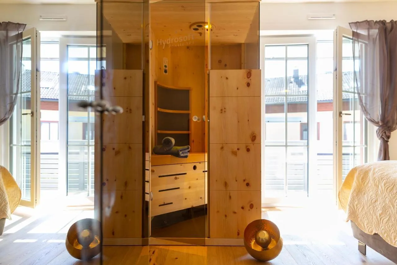 Lägenhet Ad Fontes Suite Mit Bergblick & Sauna Übersee