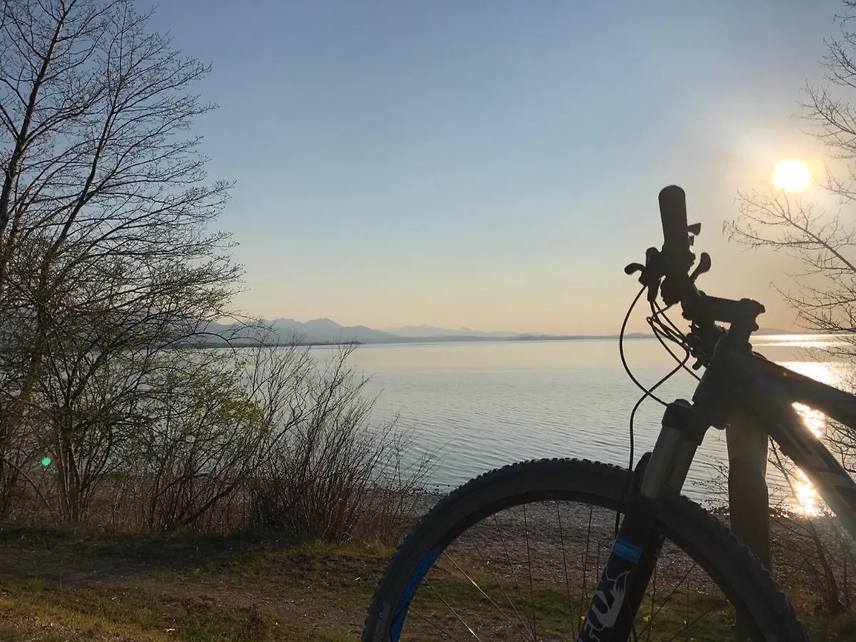 Apartment AD FONTES Suite - 80qm mit 3 Zi&Sauna&2 Bädern am Chiemsee! Übersee